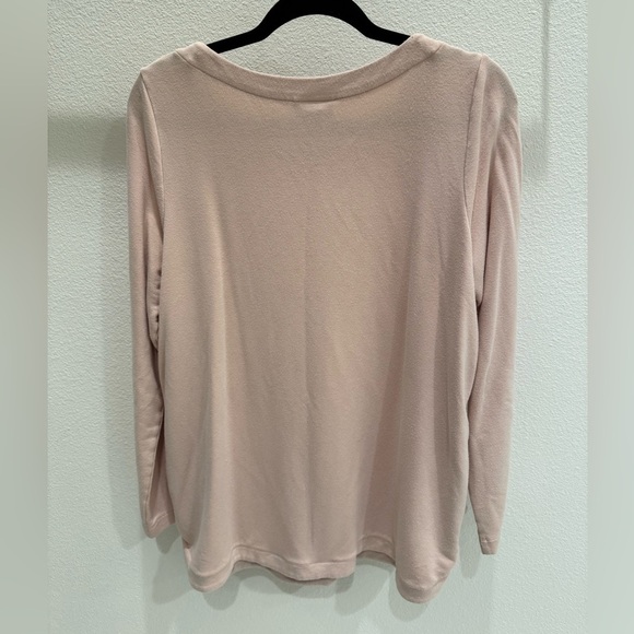 J. Jill Blush long sleeve Button side Blouse size medium read description - Picture 2 of 4